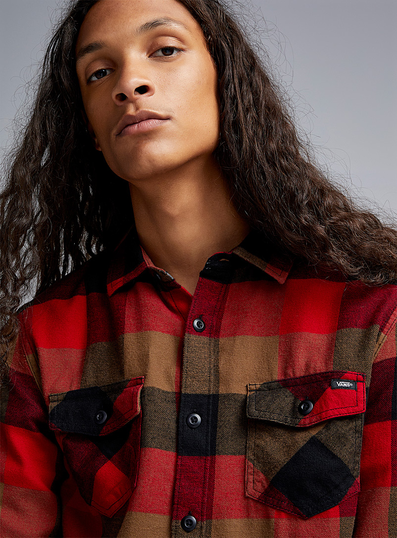 Vans Red Lumberjack-check shirt for men