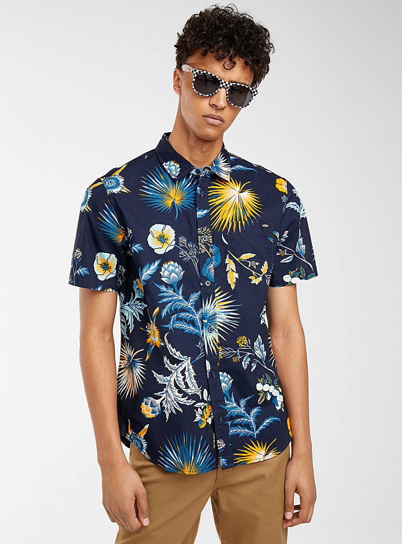 El Dorado flower shirt | Vans | Shop Men's Short Sleeve Casual Shirts ...