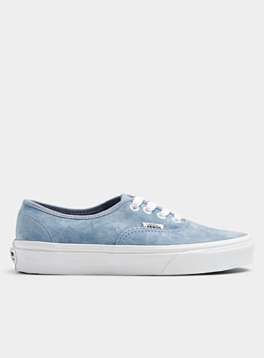 Authentic Ashley Blue suede sneaker 