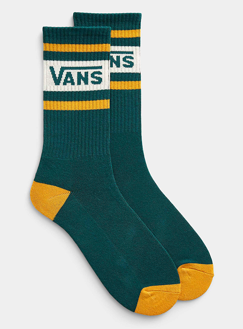 Vans Assorted Contrast logo ribbed sock for men