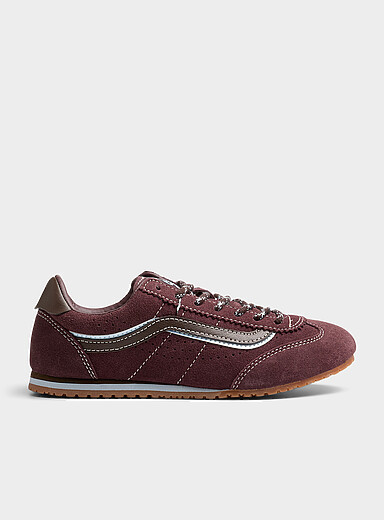 Vans Burgundy Plum suede Super Lowpro sneakers Women for women