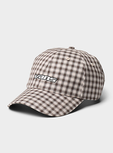 Dropped V check cap