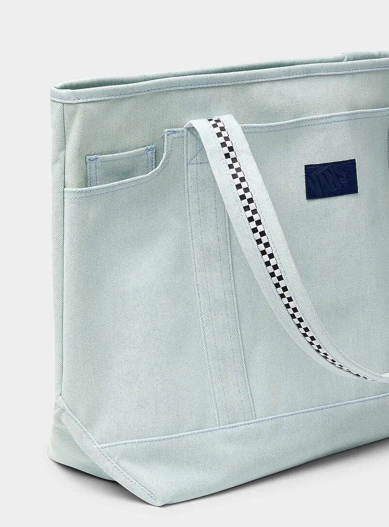 Vans: Le fourre-tout denim p&acirc;le Bleu pour homme