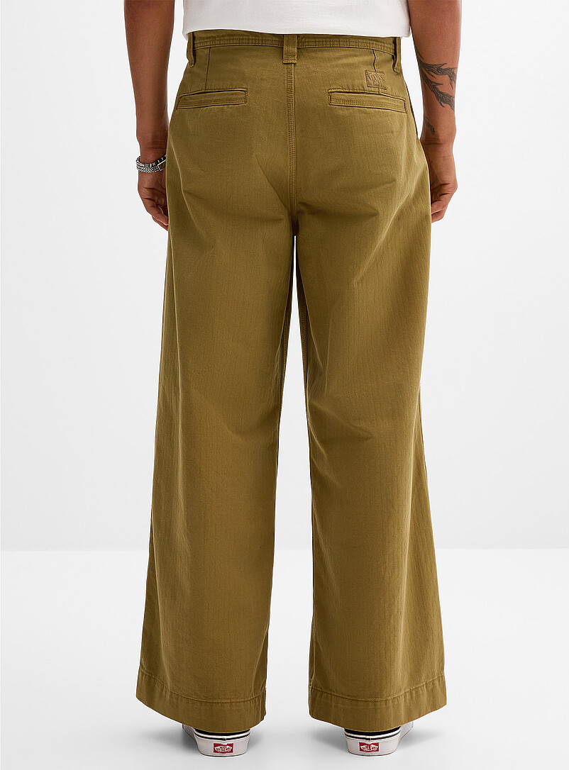 Authentic wide-leg pleated chinos Loose fit | Vans | | Simons