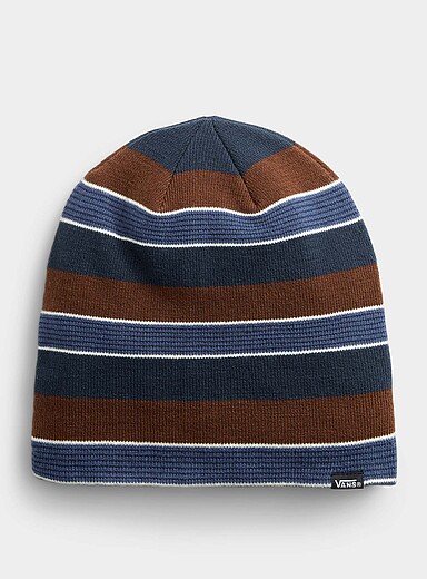 La tuque sans revers &agrave; motif