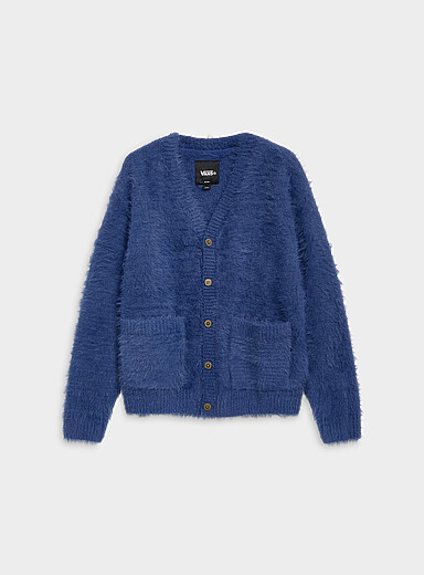 Harmon fuzzy cardigan