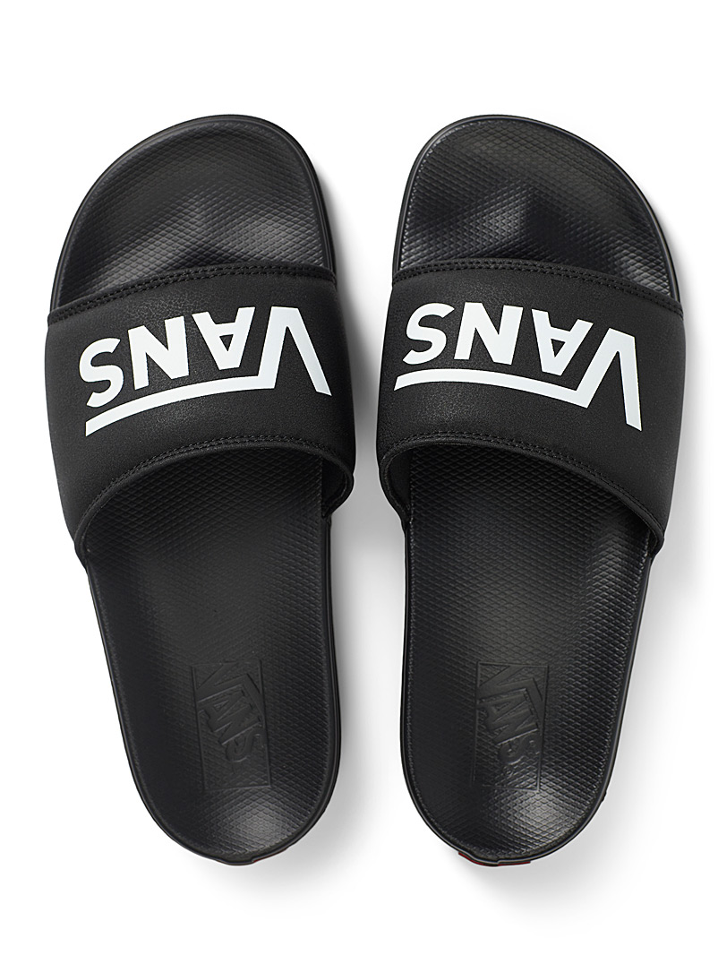 Vans: La sandale slide La Costa Slide-On Homme Noir pour homme