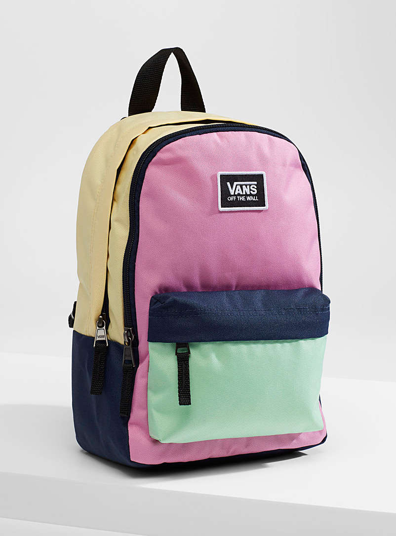 vans backpack pastel
