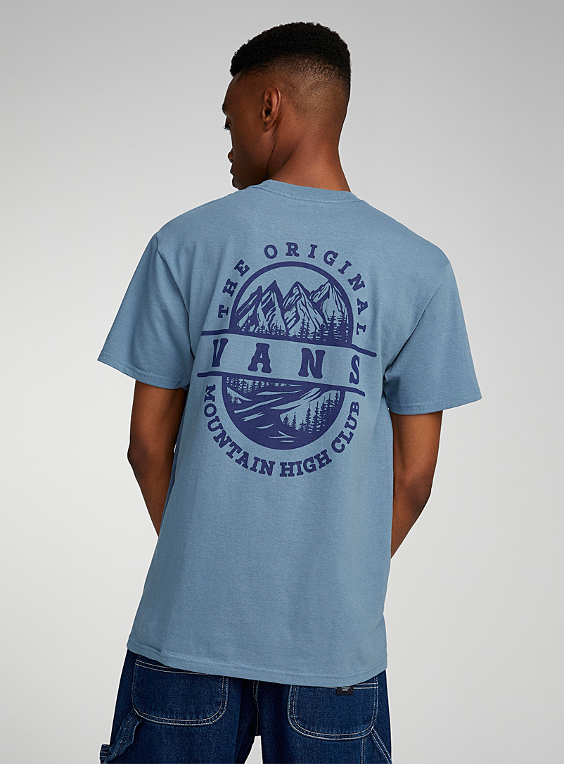 Vans: Le t-shirt club alpin Bleu pour homme