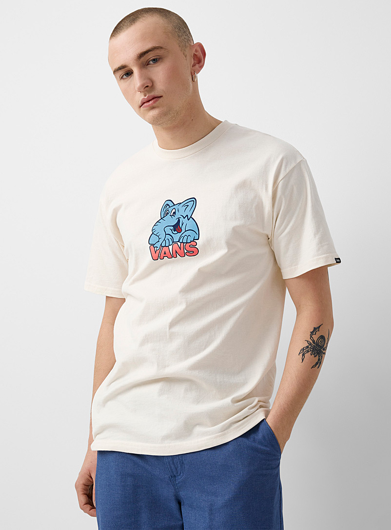 Vans Cream Beige SVD Mascot T-shirt for men