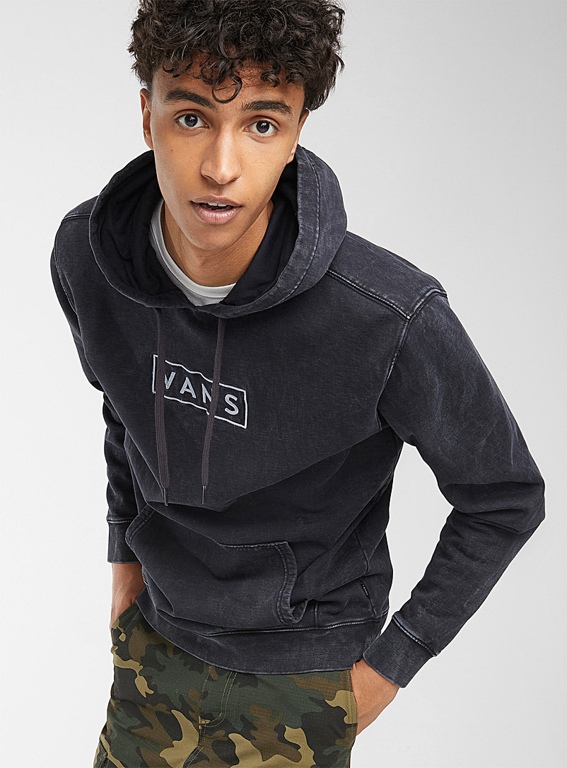 Centered-logo washed hoodie | Vans | Men's Hoodies & Sweatshirts | Simons