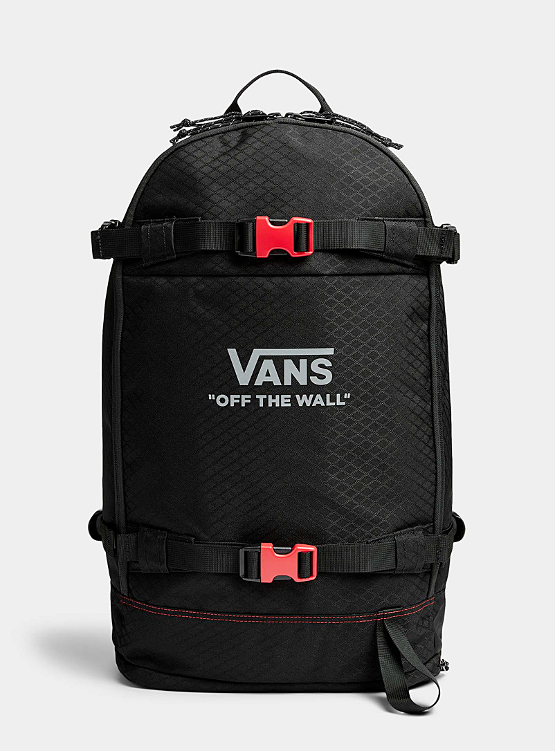 Vans Black Snowpack backpack for men