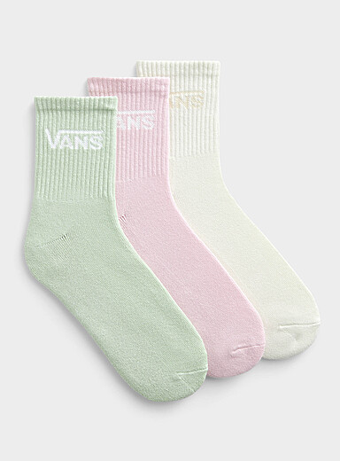Contrast logo classic ankle socks 3-pack