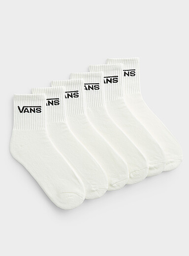Padded ribbed ankle socks 6-pack
