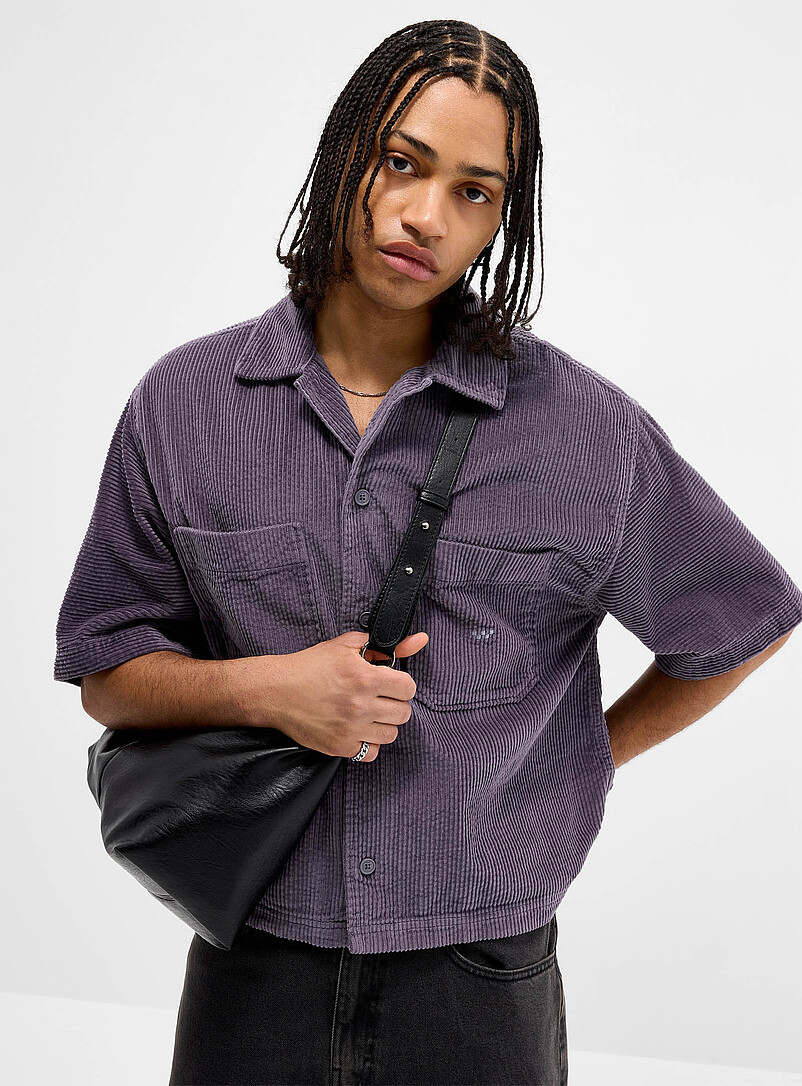 Boxy Corduroy Shirt