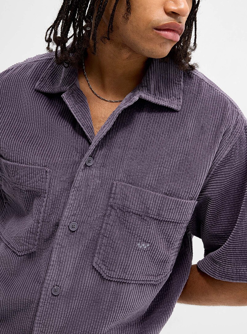 Boxy corduroy shirt product image 2