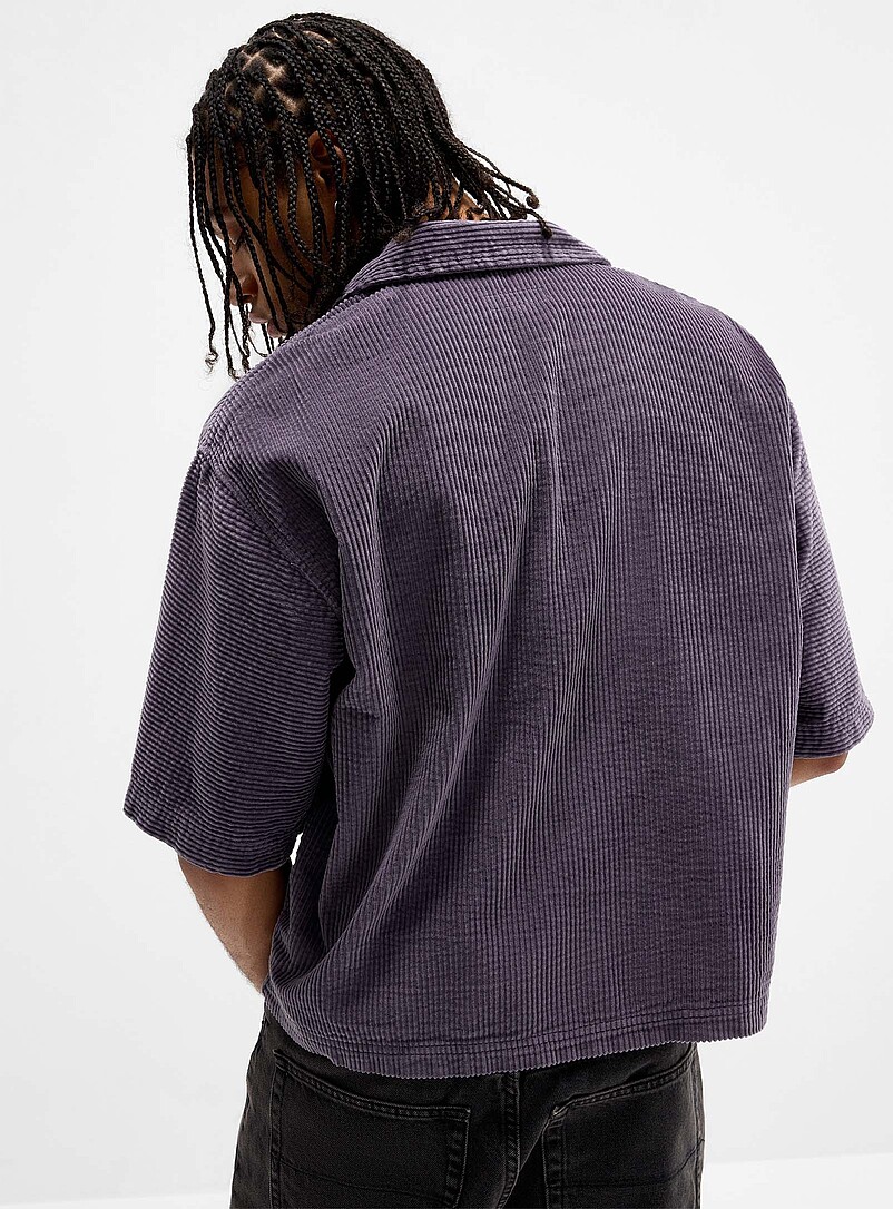Boxy corduroy shirt product image 3