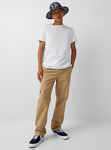 Range elastic-waist chinos Relaxed fit