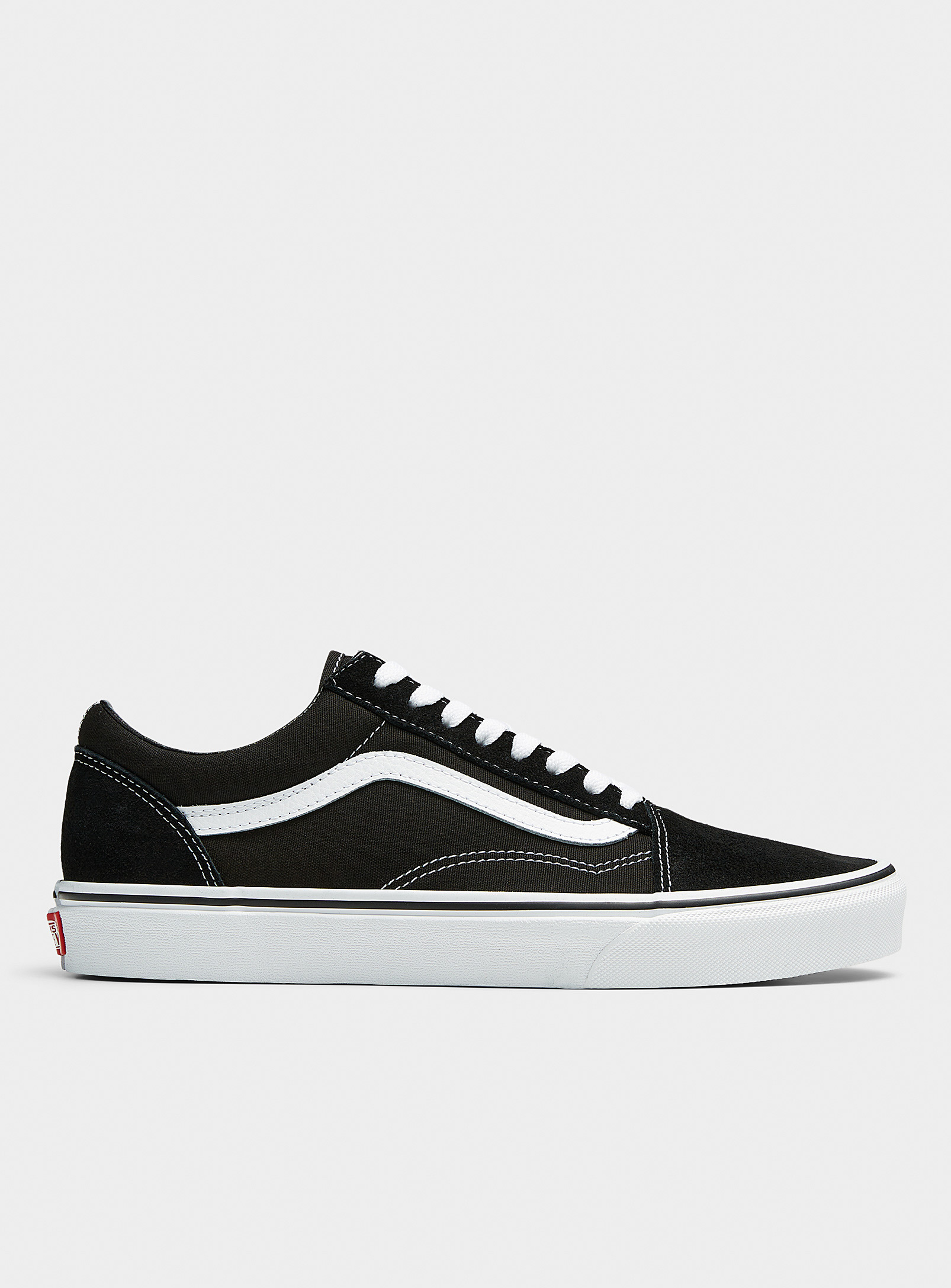 Shop Vans Black And White Old Skool Sneakers Men