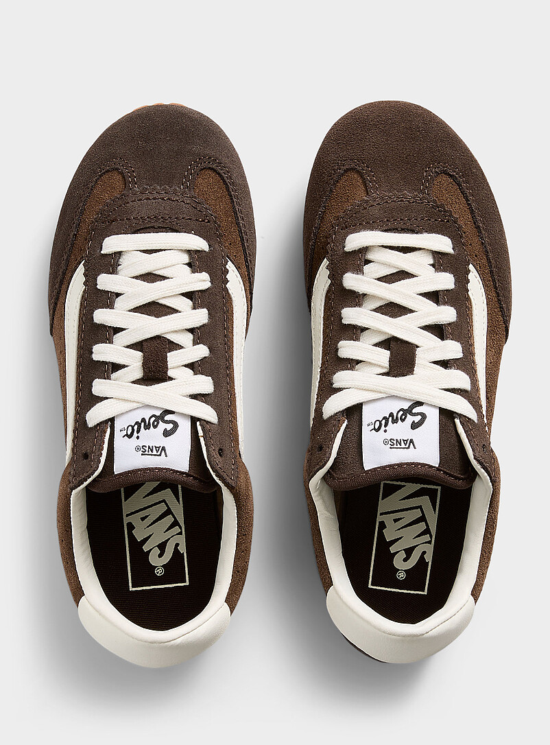 Brown suede Super Lowpro sneakers Women product image 3