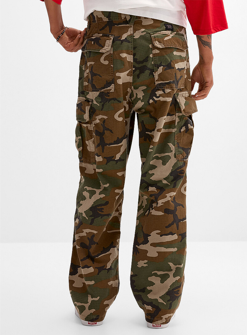 Camo ripstop loose cargo pant Tapered baggy fit product image 3