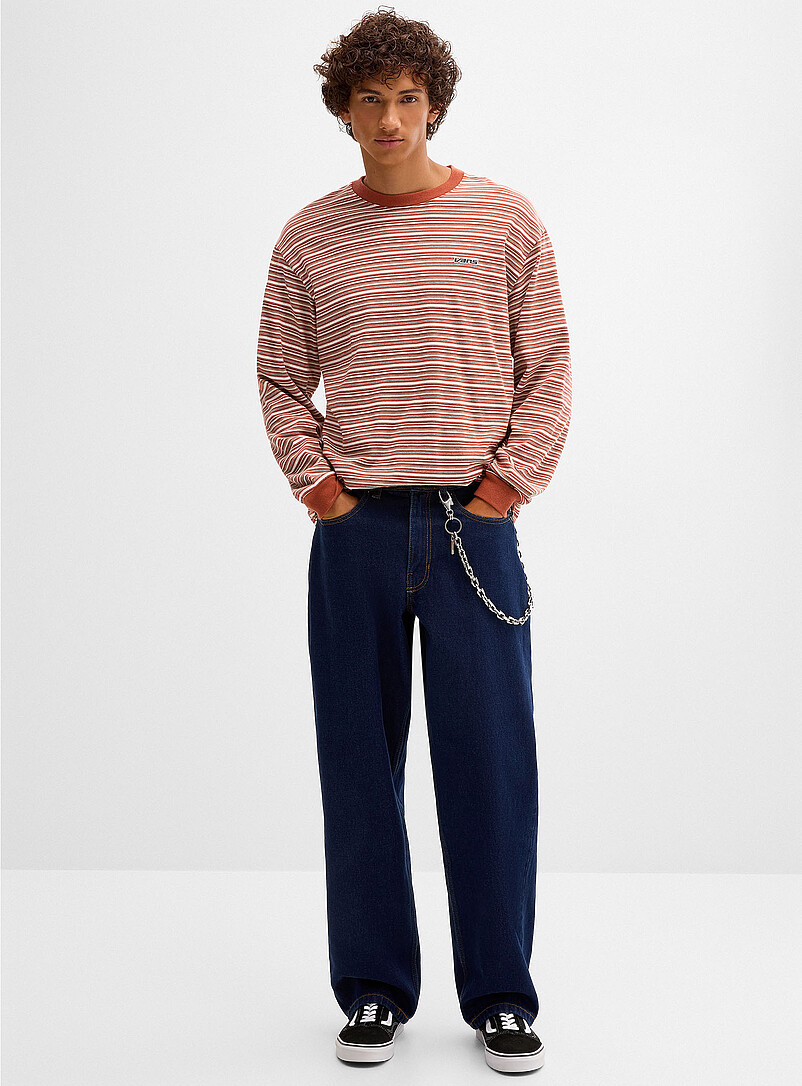 Indigo Check-5 loose jean Baggy fit product image (primary)