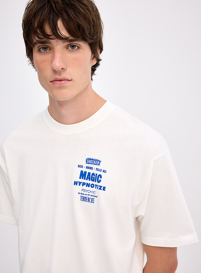 Occult-print T-shirt Wide fit product image 2
