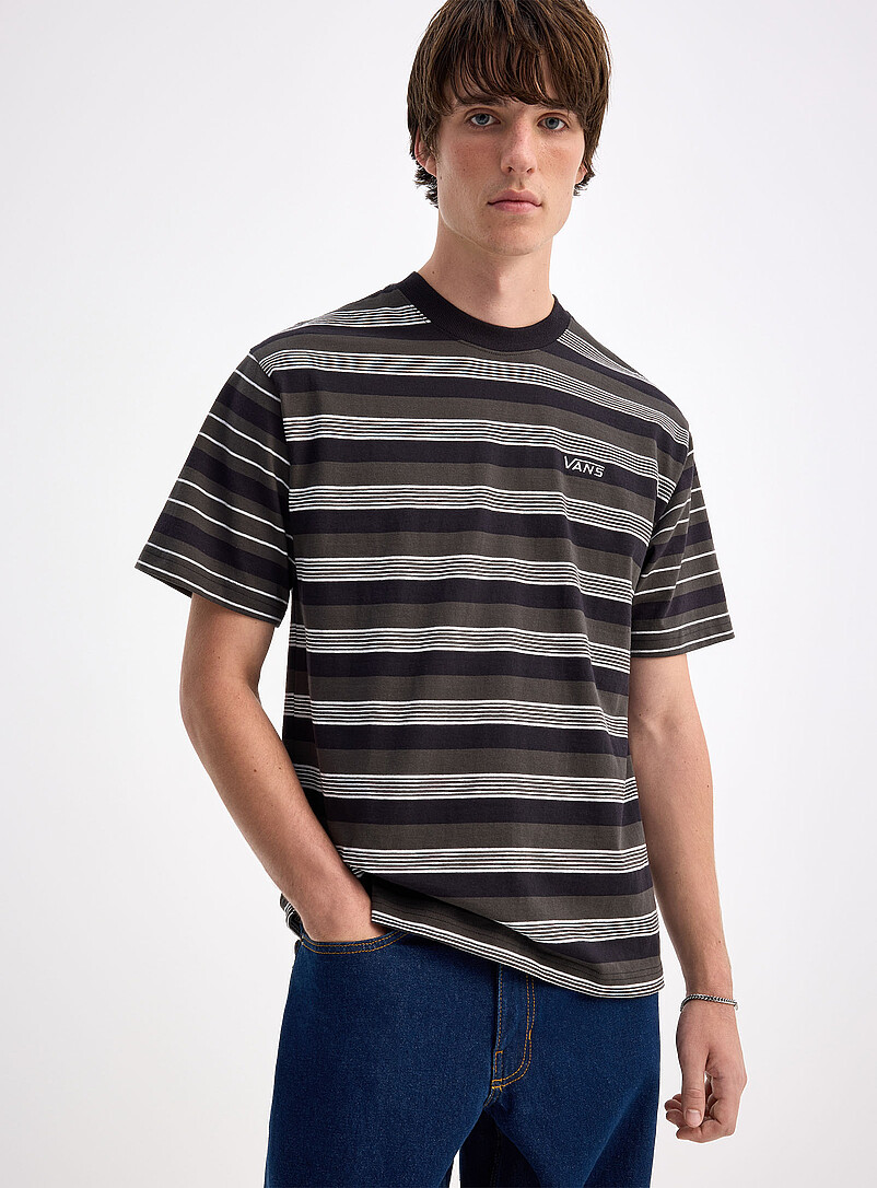 Pismo Vintage Striped T-Shirt Loose Fit