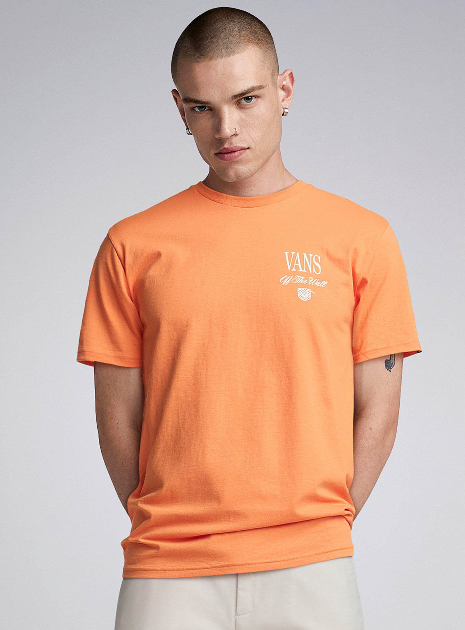 Vans Holmdel T-shirt In Orange