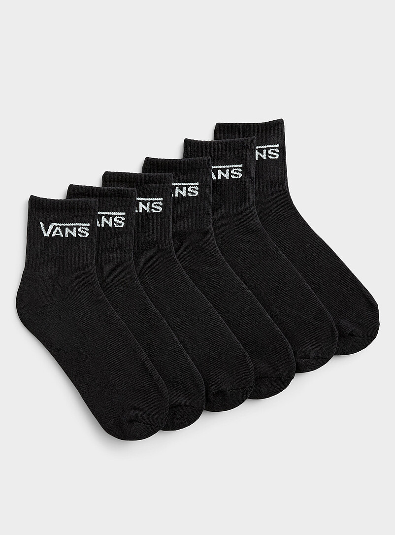 Padded ribbed ankle socks 6-pack product image (primary)