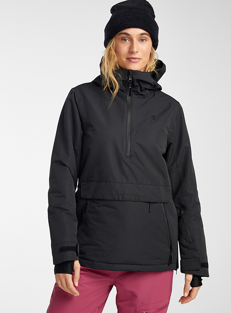 Liquid Black Ouray insulated anorak Regular fit for women