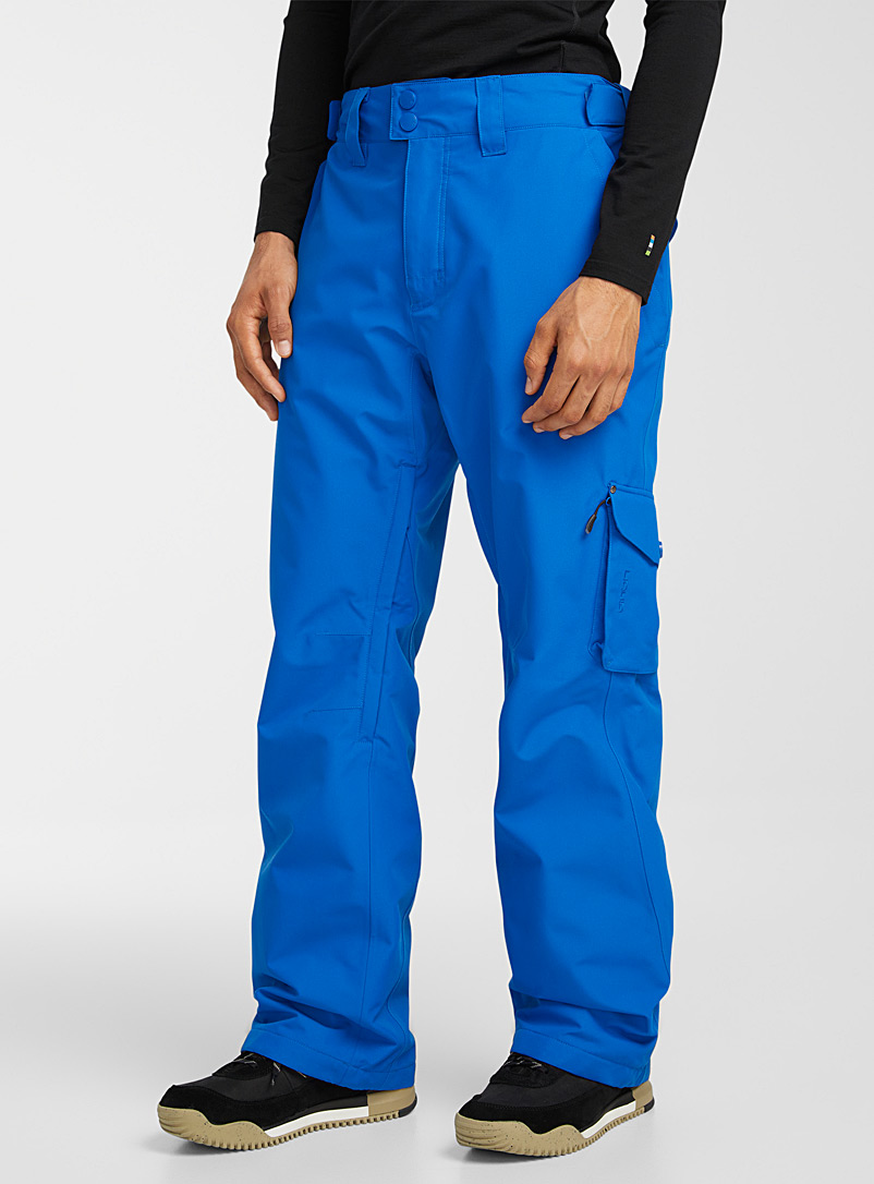 Liquid: Le pantalon de neige Turbo Coupe régulière Bleu pour homme