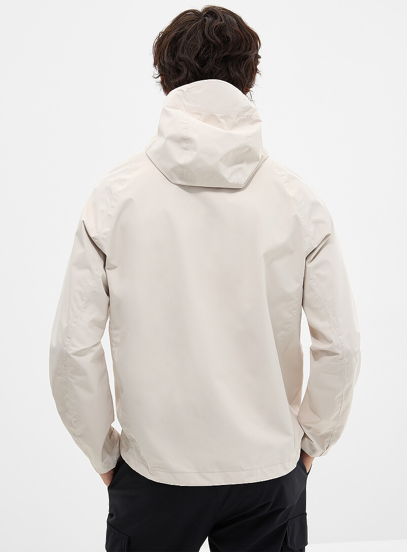 Minimalist hooded waterproof jacket product image 2