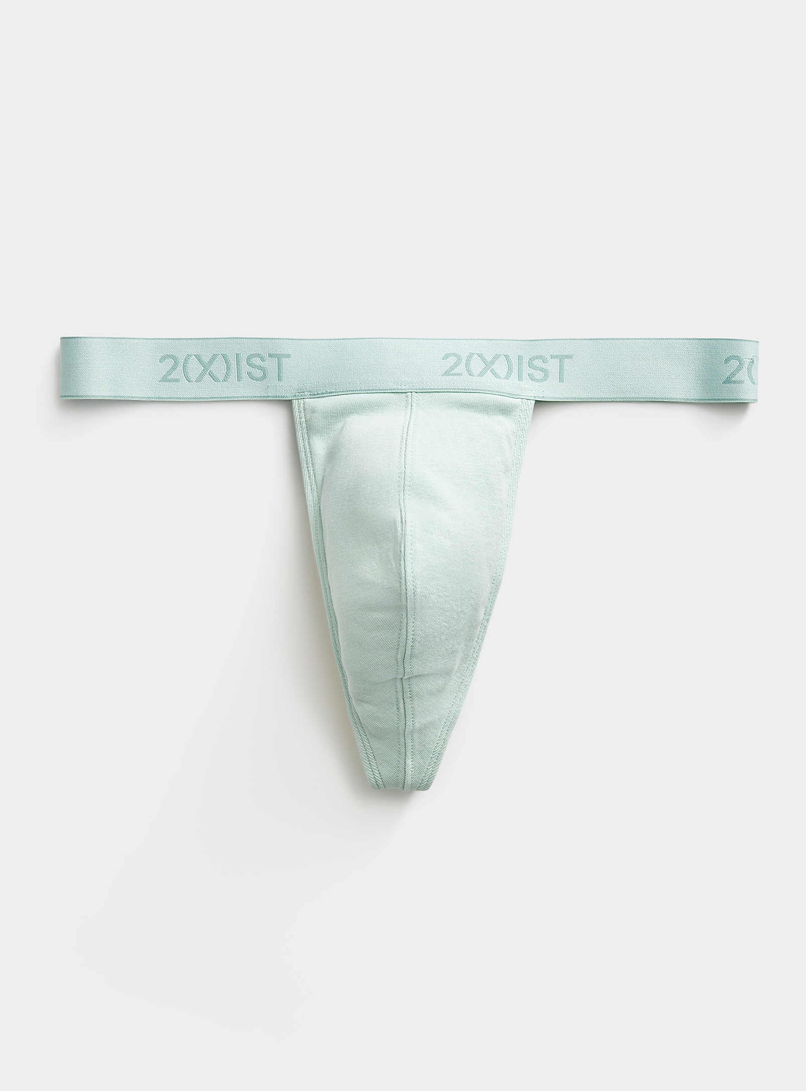 2(x)ist Colourful Cotton Thong In Green