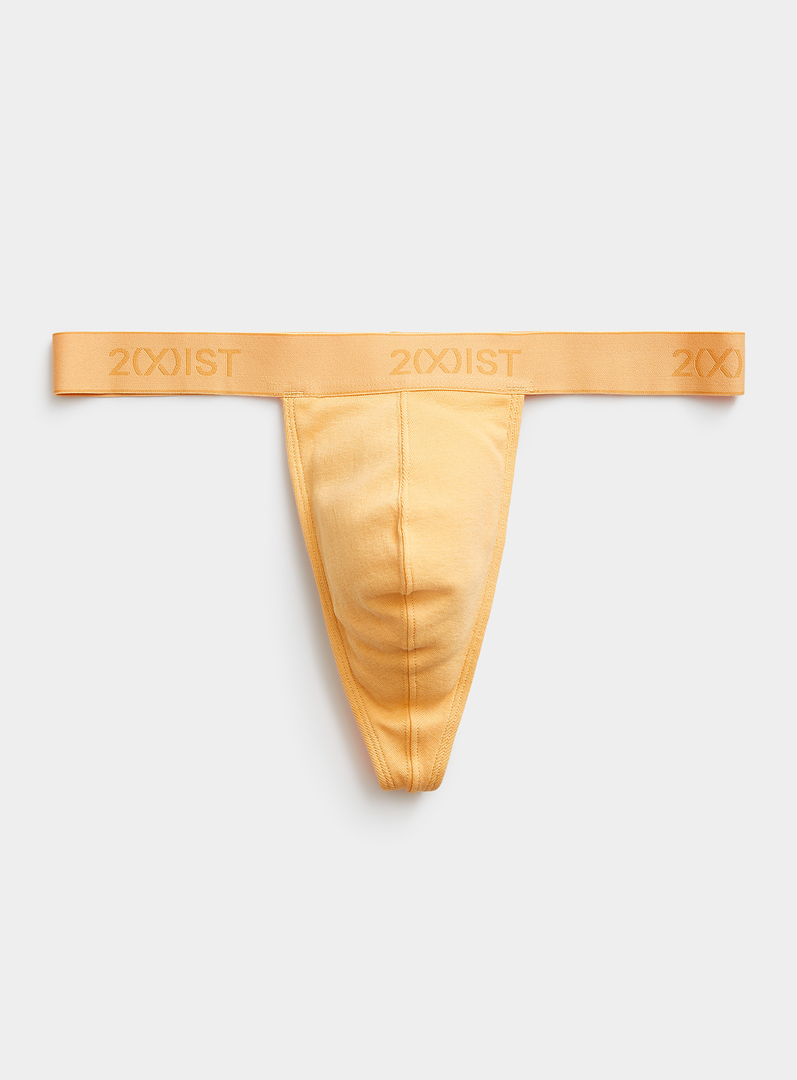 2(x)ist Colourful Cotton Thong In Orange