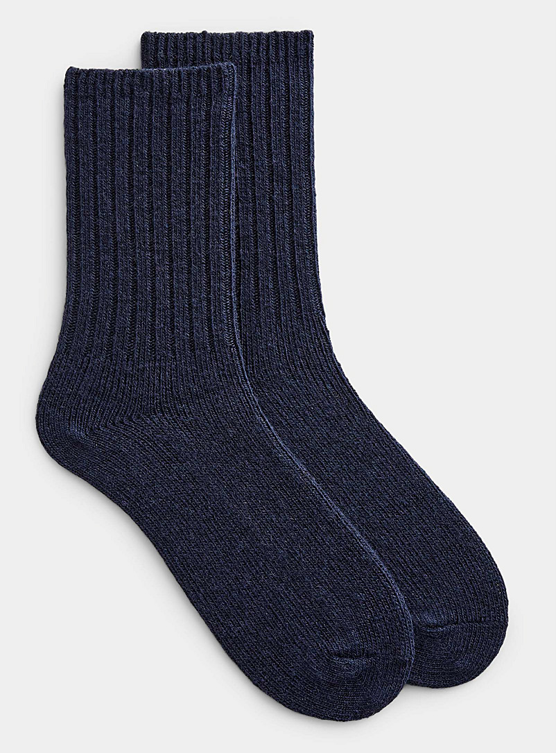 Ribbed lambswool socks, Le 31