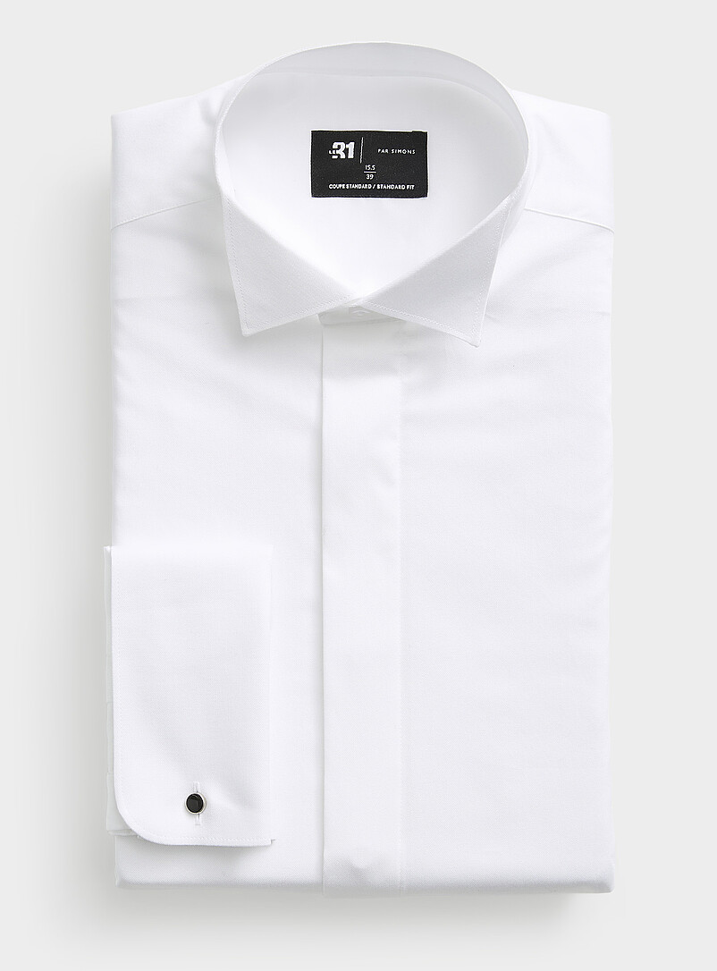 Wing collar tuxedo shirt Standard fit product image (primary)
