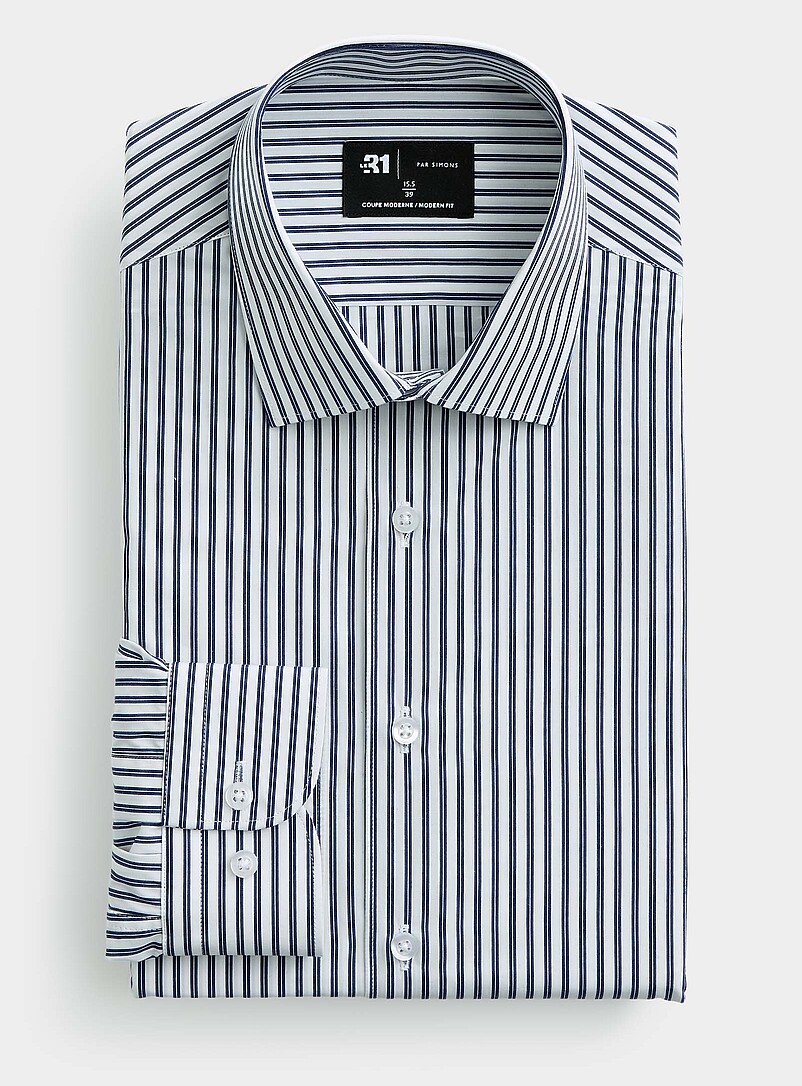 Pyjama-stripe shirt Modern fit product image 2