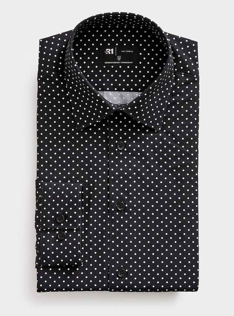 Black dot shirt Standard fit product image 2