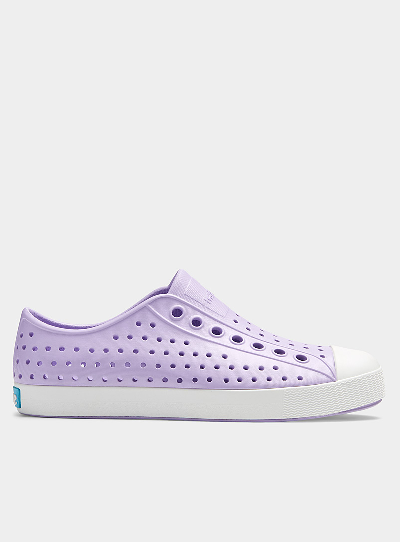 Native Crimson Jefferson lilac perforated shoes Women for women