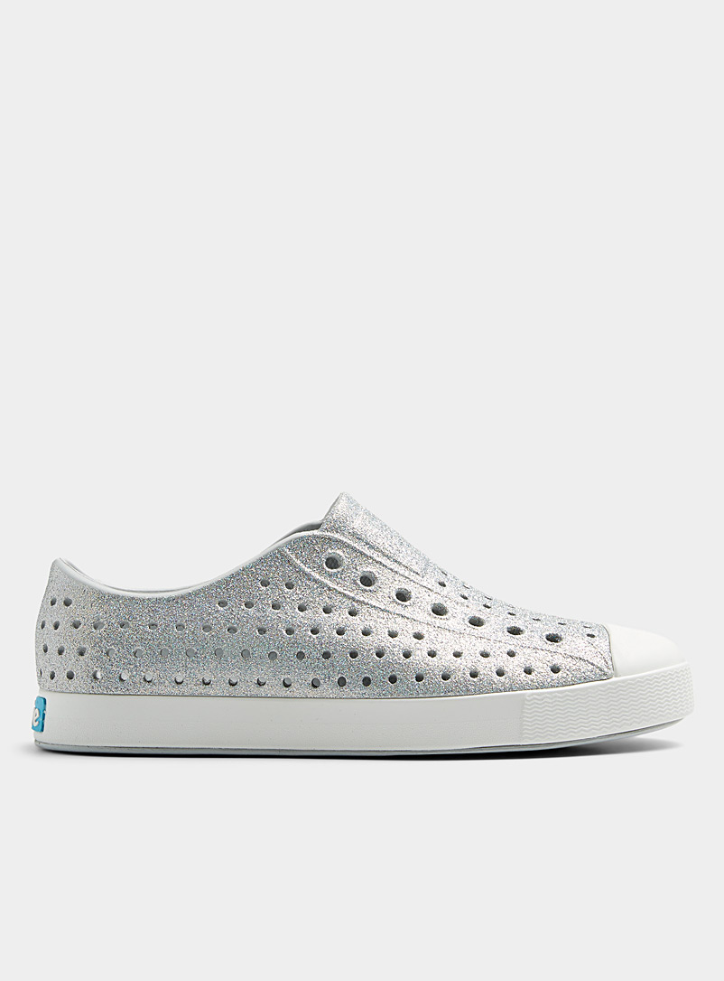 Native Silver Jefferson Disco Bling perforated shoe Women for women