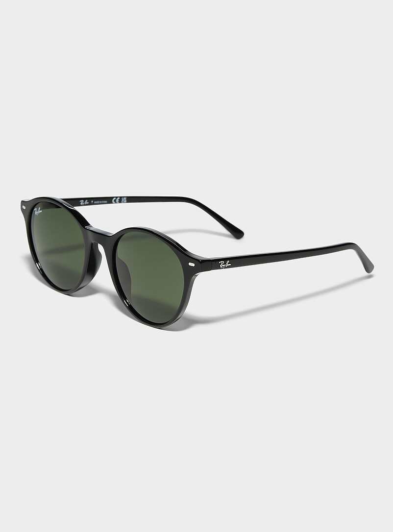 Ray-Ban Black Bernard fine-temple round sunglasses for women