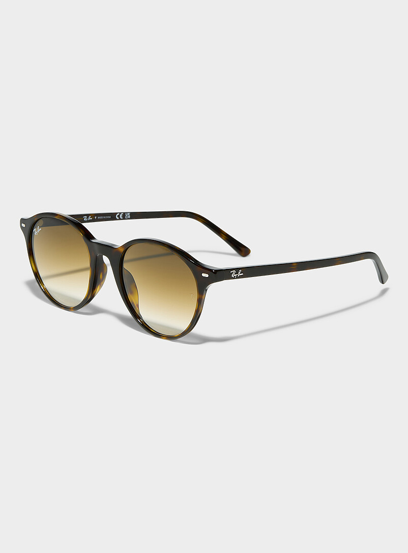 Ray-Ban Black Bernard fine-temple round sunglasses for women