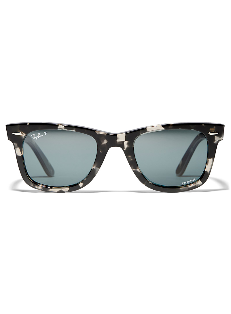 Ray-Ban Grey Wayfarer tortoiseshell sunglasses for men