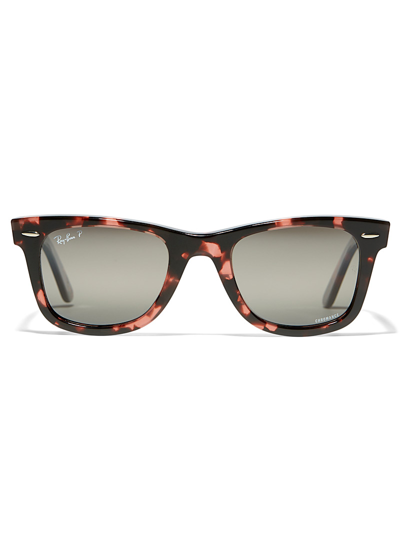 Ray-Ban Pink Wayfarer tortoiseshell sunglasses for men
