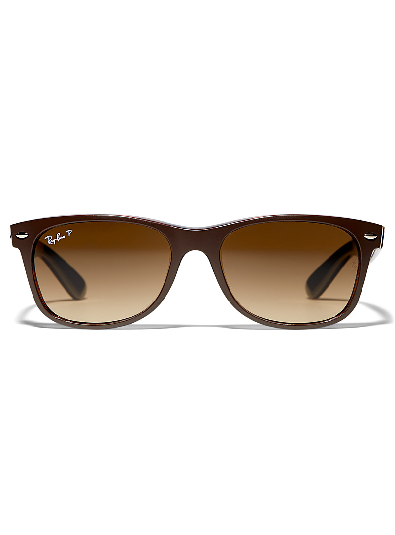 Ray-Ban Brown Brown New Wayfarer sunglasses for men