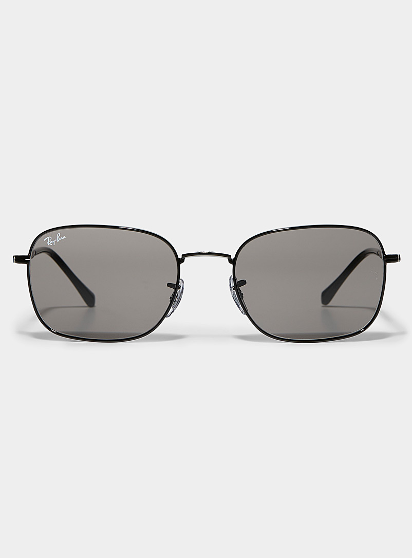 Ray-Ban Black Thin black square sunglasses for men