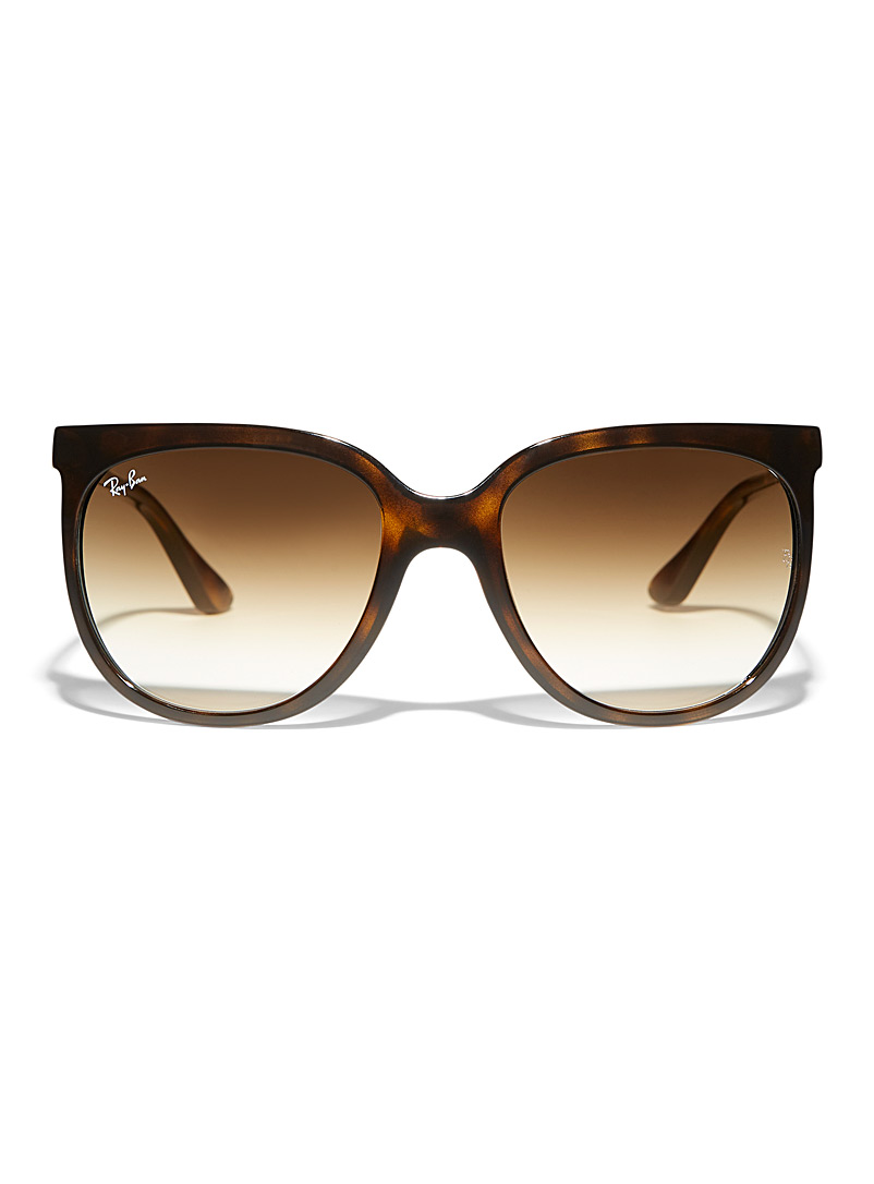 Ray-Ban Light Brown Cats 1000 cat-eye sunglasses for women