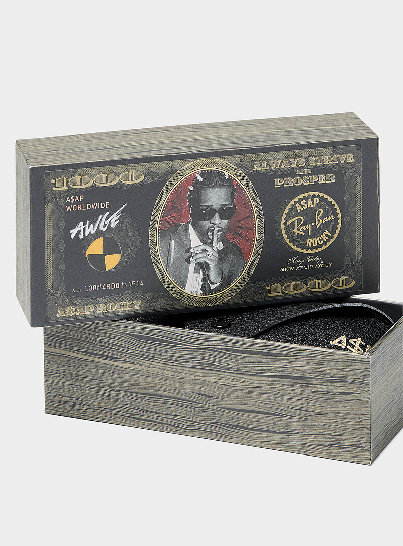 Frameless rectangular sunglasses product image 2
