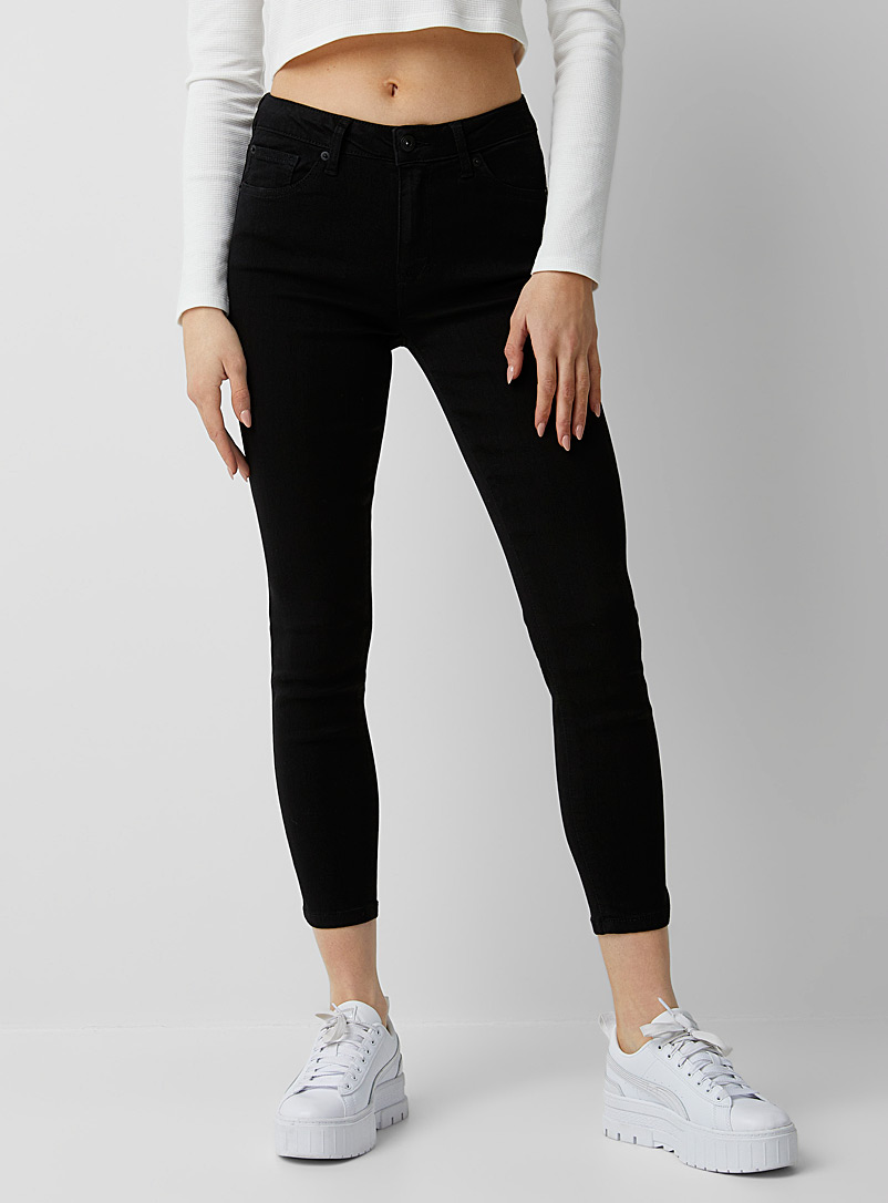 Twik Black Extra stretch black skinny jean for women
